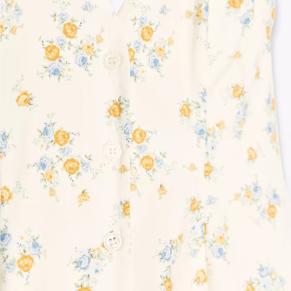 ZARA Floral Halter Dress - Picture 6 of 6